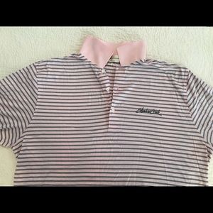 Pink Shadow Creek golf shirt XL Fairway & Greene